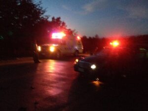 Colisión en ruta 9 Sur deja tres personas lesionadas