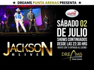Hoy es el tributo a Michael Jackson en Casino Dreams