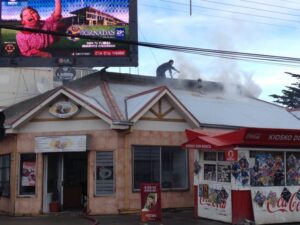 Fuego afectó nuevamente a locales ubicados en calle Bories