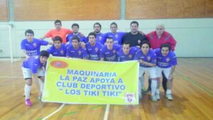 Club Deportivo Tiki Tiki se  consagró campeón nacional de futsal
