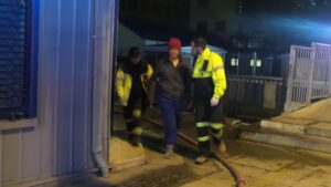 Joven de 19 años resultó con quemaduras en incendio
