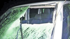 Providencial salvada de conductor en la ruta