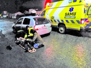 En la UCI permanece víctima  de atropello en el Barrio Prat
