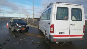 Colisión en Ruta 9 Norte dejó una persona lesionada