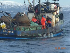 Decomiso de 516 kilos de producto centollero en la ciudad de Puerto Williams