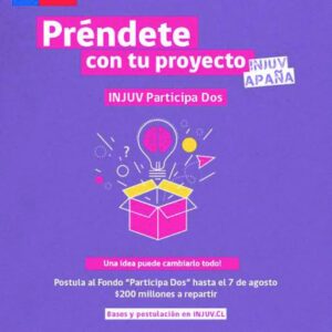 Invitan a organizaciones a postular al “Fondo Participa Dos”