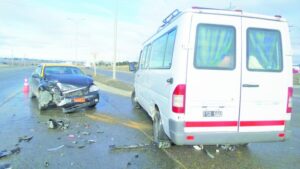 Un lesionado dejó accidente de tránsito protagonizado por furgón argentino