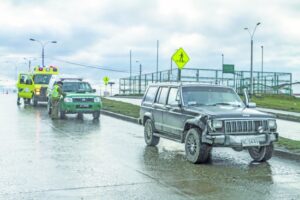Ley Emilia: chofer formalizado por  chocar sin licencia y dejar lesionados