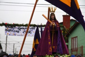 Mañana procesión de Jesús Nazareno