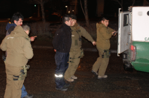 Dos personas fueron detenidas luego de golpear a taxista en céntrica esquina