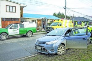 Protagonizó accidente  y se dio a la fuga