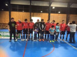 Equipo de Santander FC gritó campeón  en Liga Leñadura de baby fútbol