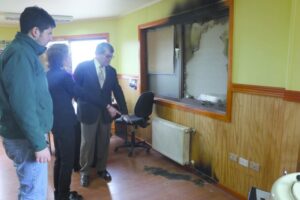 Autoridades confirmaron que  incendio en el SAG fue un atentado
