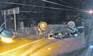 Carabinero de la Tenencia de Yendegaia quedó herido grave tras chocar en estado de ebriedad