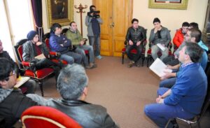 Puq Records se reúne con artistas  que grabarán en el Sello Municipal