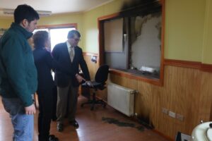 Directora del SAG anunció acciones legales por atentado incendiario a oficinas en Porvenir