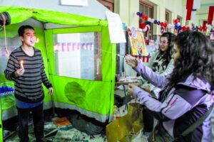 Alumnos y apoderados de los salesianos se lucieron durante las Fiestas Patrias