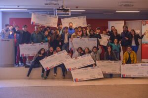 INJUV realizó la entrega simbólica a distintas agrupaciones que se adjudicaron fondos concursables