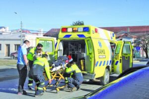 Doce lesionados dejan accidentes ocurridos en sólo ocho horas en Punta Arenas