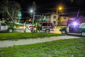 Conductor en estado de ebriedad fue detenido por Carabineros