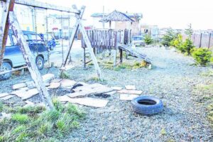 Vecinos denuncian que parque se  ha transformado en un basural