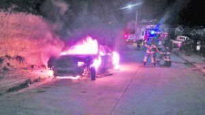 Nuevo atentado incendiario en contra  de vehículo en menos de una semana