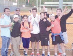 Gran presentación de magallánicos en campeonato de tenis de Concepción