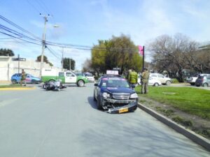 Motociclista argentino resultó  herido tras protagonizar accidente