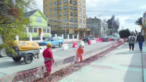 La calle Lautaro Navarro comienza  a presentar un nuevo rostro urbano