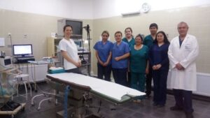 Operativo naval en el hospital de Porvenir “Marco Chamorro Iglesias”