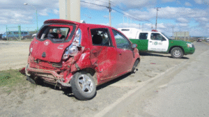 Dos personas resultaron lesionadas en colisión ocurrida en la Ruta 9 Norte