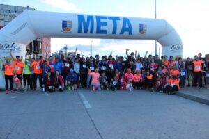 Todos los participantes de la Vª Versión de Corrida de Los Vientos recibieron una medalla por participación