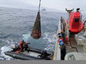 Armada instaló once boyas de señalización marítima