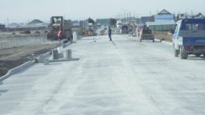 La pavimentación de la Avenida Los Generales está muy cerca de finalizar