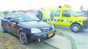 Dos estudiantes resultaron lesionadas tras colisión