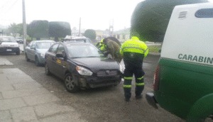 Colectivero sufrió descompensación y protagonizó accidente de tránsito