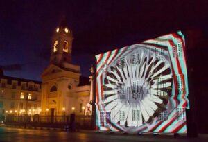 Las luces se tomaron ayer la Plaza de Armas Muñoz Gamero
