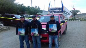 Trabajadores de Enap  retomaron caminata por las jornadas de Rehabilitación en Magallanes