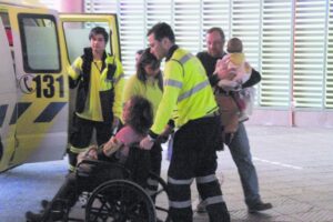 Madre volcó con su hija de un año en ruta de Río Verde