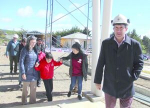 Alcalde Boccazzi realizó visita  inspectiva a la obra de construcción que albergará a Unpade