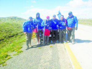 En ruta los caminantes de las Jornadas por la Rehabilitación
