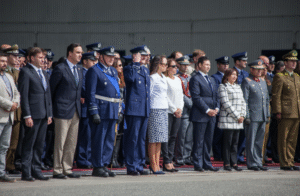 Coronel de aviación Cristián Eguía Calvo asumió como nuevo comandante en jefe de la Cuarta Brigada Aérea