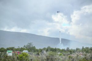 Unas 17 hectáreas han resultado destruidas por incendio forestal en San Juan