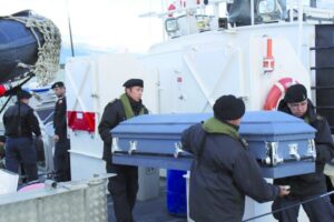 14 horas fallecido llevaba pescador en Puerto Edén