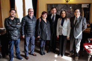 Directiva de la DC saludó y entregó su apoyo a nuevo alcalde de Punta Arenas