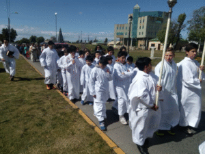Primeras comuniones y procesión marcaron Día de la Inmaculada Concepción