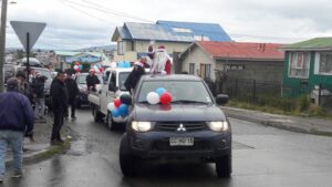 Más de 700 regalos entregó el pascuero de la Agrupación Los Lolosaurios