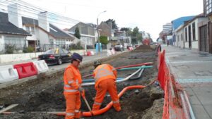 Partieron las obras de pavimentación de  la segunda calzada de la calle 21 de Mayo