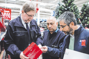 Superintendencia de Electricidad fiscaliza luces navideñas