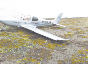 Avioneta sufrió desperfecto antes de despegar en Cerro Sombrero